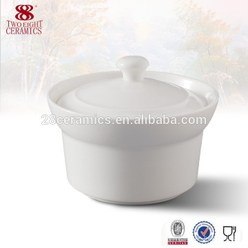 Guangzhou haoxin Porzellan Geschirr weiß Keramik Suppe Terrine